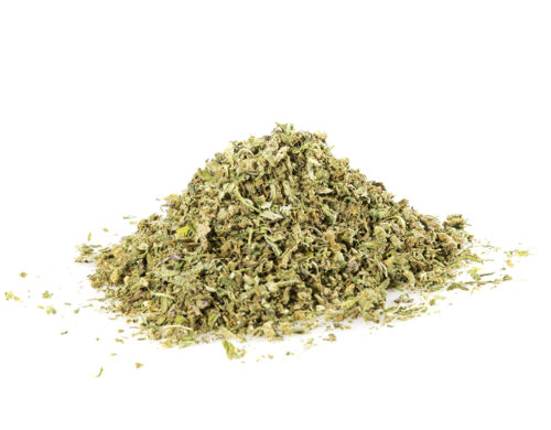 stos cbd rozdrobnionych konopi przesiany bubblegum