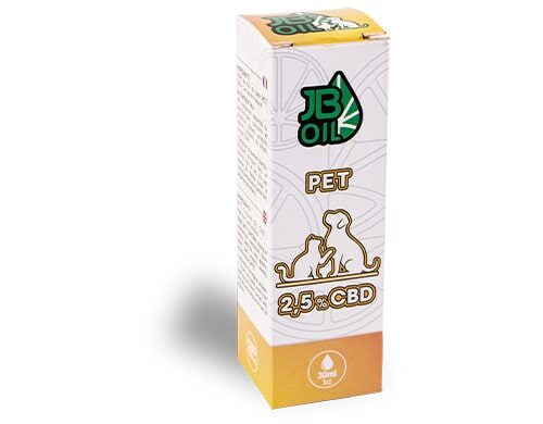 Opakowanie JB Oil PET 2.5 procent CBD - 30ml