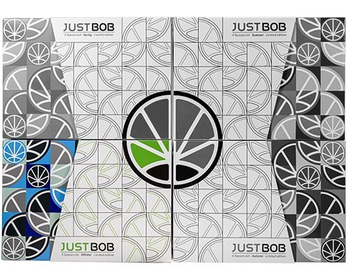 JustBob zimni kit - baleni 4 krabic s motivem citrus