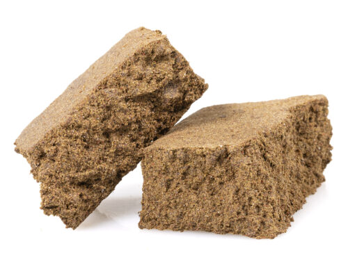 Unikalna Tekstura Hashish Orange Dry w Dwóch Kawałkach