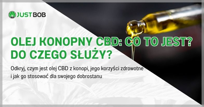 Olej konopny CBD: Co to jest?