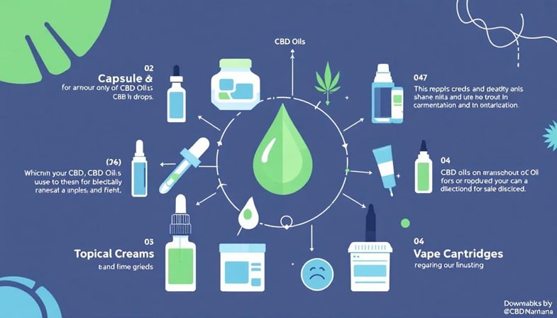 Stosowanie olejku CBD doustnie