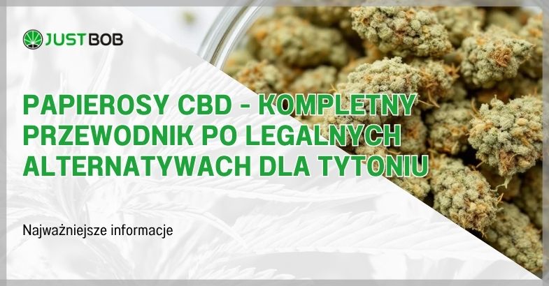 Papierosy CBD - Kompletny Przewodnik po Legalnych Alternatywach dla Tytoniu