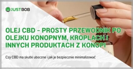 Olej CBD – prosty przewodnik po olejku konopnym, kroplach i innych produktach z konopi