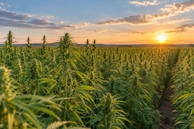 kwiaty-cbd-austria-wieden Zabytkowa architektura Wiednia z zieloną miedzianą kopułą i marmurowymi kolumnami w pochmurny dzień